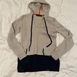 Kjus Gray and Navy Women's Sweater